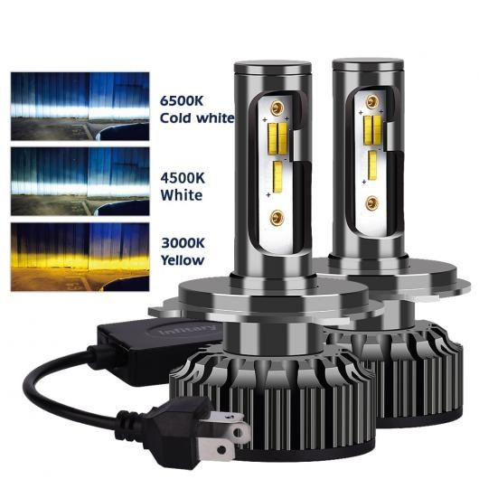 2ピース ヘッドライト バルブ H4 H7 LED 14000LM H1 H3 H11 H13 880 9005 9006 9007 3 色 3000K 4500K 6500K オート フォグ ランプ 2ピース H4 HI-LO〜9007 HI-LO AL-RR-5660 AL