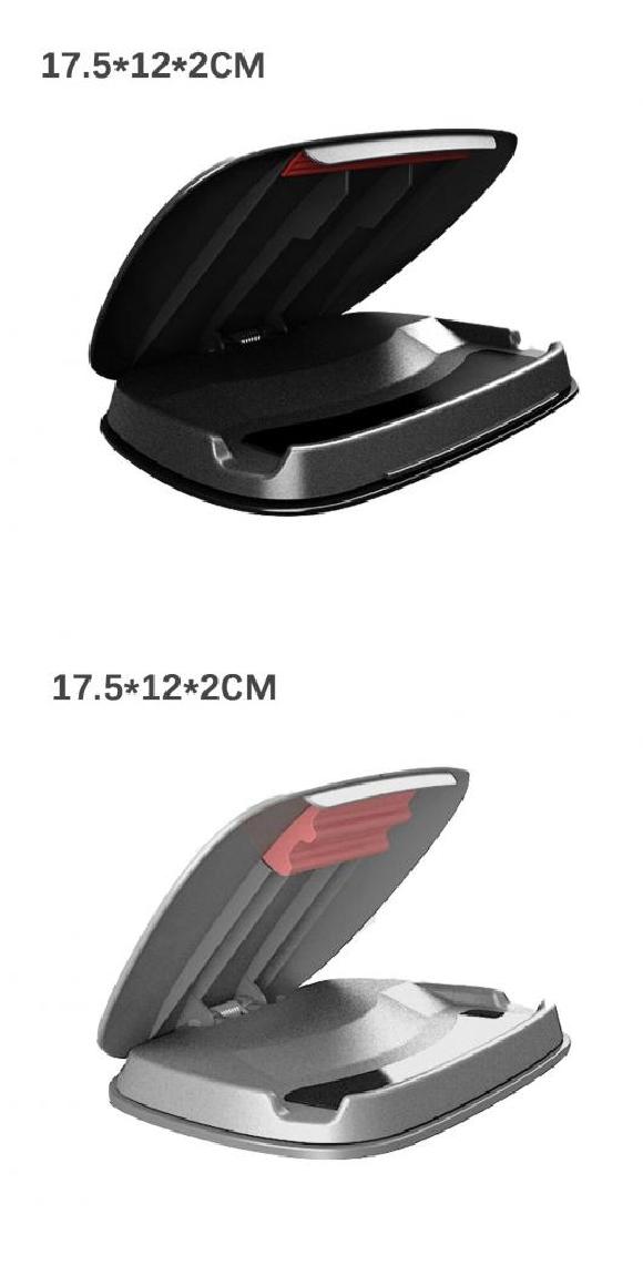 電話 ホルダー マウント ユニバーサル ダッシュボード 電話 ホルダー 滑り止め シリコン サクション パッド 調整可能 スマートフォン サポート L ブラック・L グレー AL-RR-5667 ALの通販は