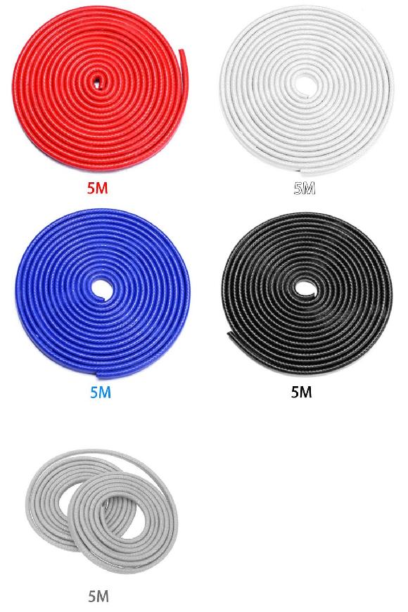 U シャープ サウンド 絶縁 ラバー ドア ラバー シール ストリップ シーリング 接着剤 ステッカー 絶縁 ウェザーストリップ オート シール 5M レッド〜5M グレー AL-RR-5745 ALの通販は