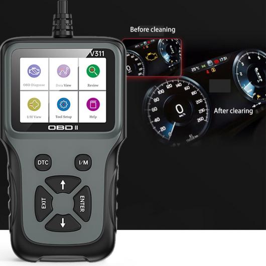 ユニバーサル LCD OBD2 EOBD スキャナー V311 スキャナー 診断 ツール エンジン コード リーダー OBD 2 自動車 スキャナー テスター AL-RR-5948 ALの通販は