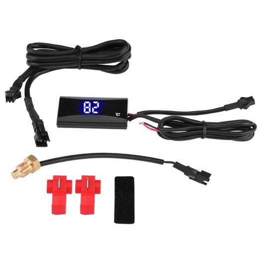 ユニバーサル 自動二輪車 雨合羽 12V LCD デジタル 体温計 楽器 お水 体温 米突 ゲージ お水 体温 表示計器 AL-RR-6200 AL