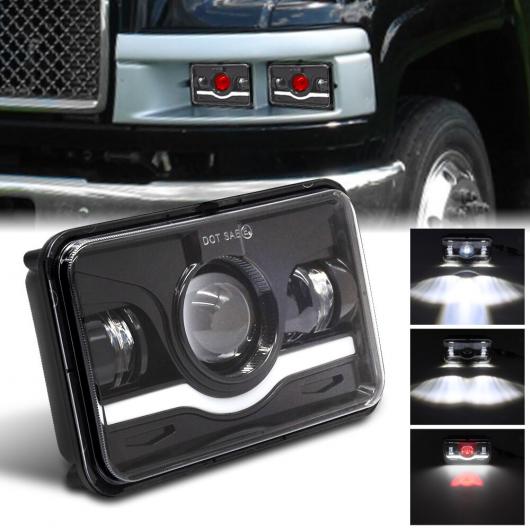 4X6 長方形 LED ヘッドライト シールド ビーム ヘッドランプ 適用: KW ケンワース T600 W900 T800 トラック ピータービルト 379 シボレー/CHEVROLET S10 AL-RR-6810 ALの通販は