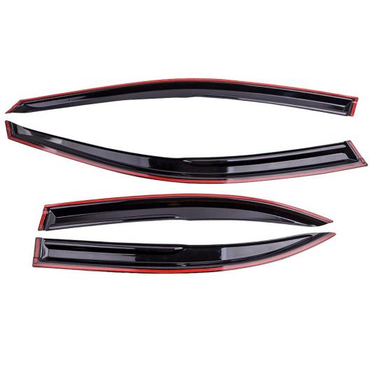 スモーク アクリル ウインドウ バイザー サン シェード レイン ガード デフレクタ 適用: アキュラ/ACURA TSX 09-14 AL-SS-2274 ALの通販は