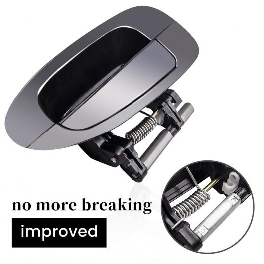 4ピース ドア ハンドルセット 適用: 日産 アルティマ 02-06 NI1310123 ブラック エクステリア フロント リア AL-SS-2311 AL_1