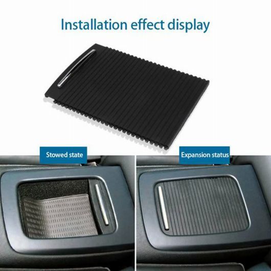 リア センター コンソール ローラー ブラインド カバー 51166963913 5116696094 適用:- BMW E92 E93 M3 2006 - 2012 AL-SS-2760 AL_2