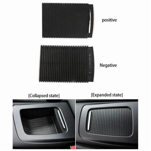 リア センター コンソール ローラー ブラインド カバー 51166963913 5116696094 適用:- BMW E92 E93 M3 2006 - 2012 AL-SS-2760 AL_4