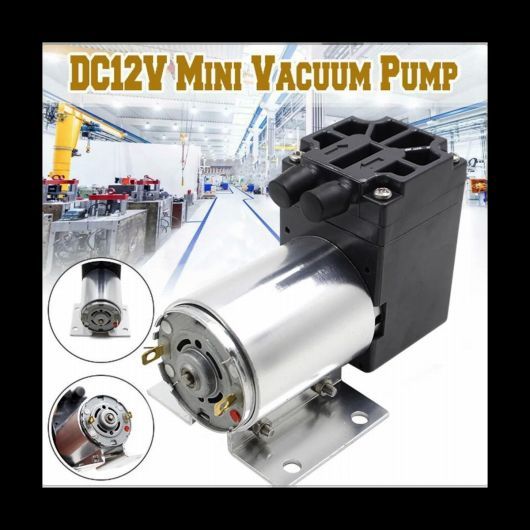65 - 120kpa DC12V 6W ミニ バキューム ポンプ 陰圧 プレッシャー サクション ポンプ ホルダー 適用:ガス 分析 サンプリング AL-SS-2787 ALの通販は