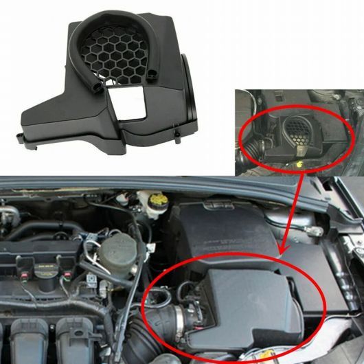 適用:フォード/FORD フォーカス ST RS クーガ 2012 - 2018 吸気口 フィルター ボックス インレット 保護 インテーク カバー 2017 エスケープ AL-SS-2815 AL