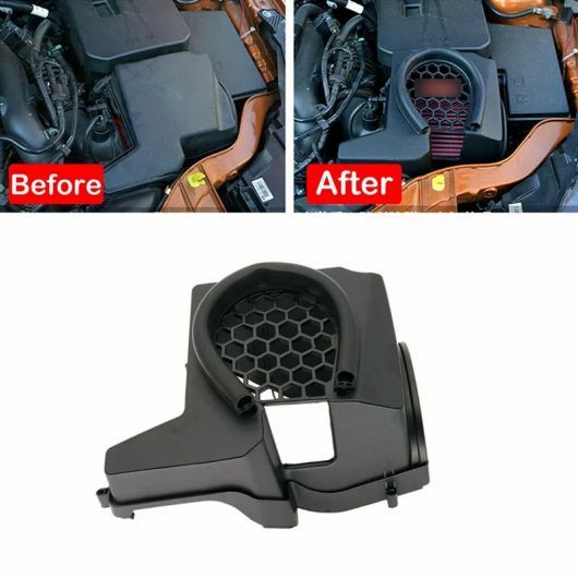 適用:フォード/FORD フォーカス ST RS クーガ 2012 - 2018 吸気口 フィルター ボックス インレット 保護 インテーク カバー 2017 エスケープ AL-SS-2815 AL