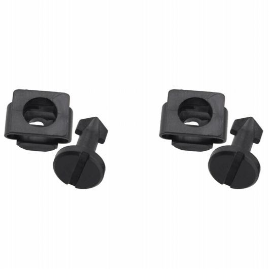 2ピース エンジン カバー アンダートレー ホイール アーチ スクリュー プラスチック ブラック 適用:ホンダ 91501 - SS8 - A01 91601 - SS8 - AL-SS-2878 ALの通販は