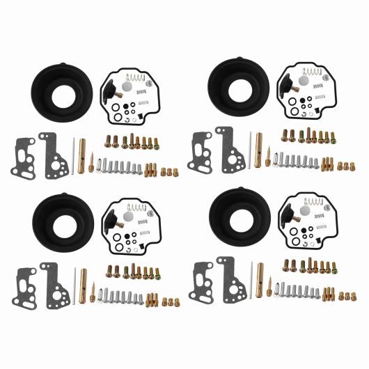 4SET 適用:ヤマハ V - マックス 1200 1985 - 2000 VMAX オートバイ キャブレター リペア キット AL-SS-2884 AL
