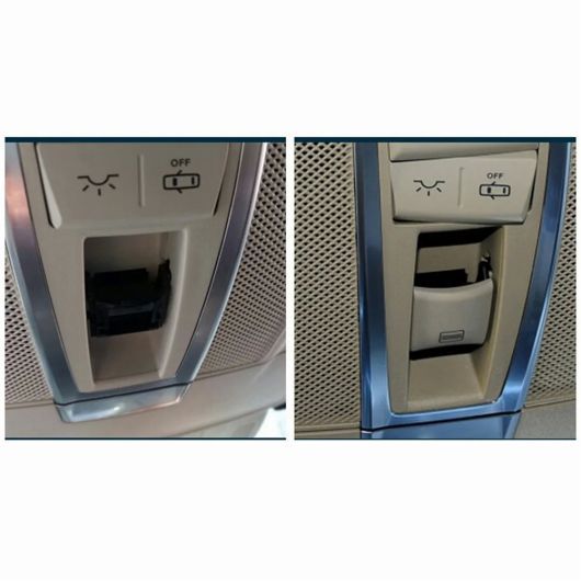 適用:メルセデス W166 W292 W463 サンルーフ ウインドウ スイッチ ボタン カバー プラスチック 適用:ベンツ ML GLE GLS ライト ベージュ AL-SS-3070 AL_5