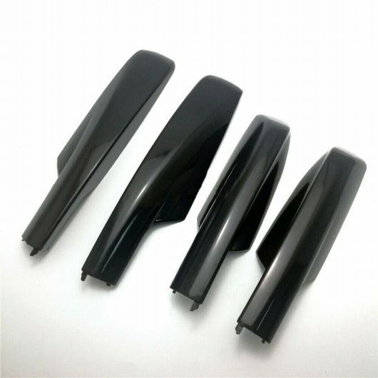 8ピース ブラック ルーフ ラック カバー レール エンド シェル 適用:トヨタ ハイランダー XU20 2001 - 2007 ブライトブラック AL-SS-3080 AL_4