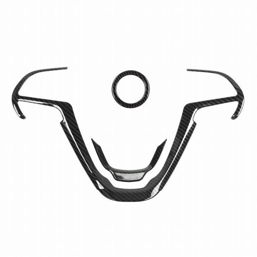 3ピース ステアリング ホイール トリム カバー 適用:2011 - 2020 ジープ/JEEP グランド チェロキー/CHEROKEE ＆ 適用:2014 - 2020 ジープ/JEEP AL-SS-3084 ALの通販は