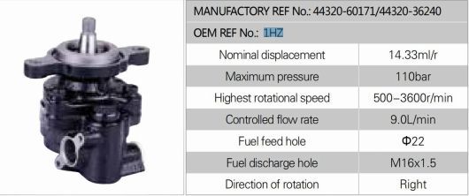 44320-60171/44320-36240/4432060171/4432036240 パワー
