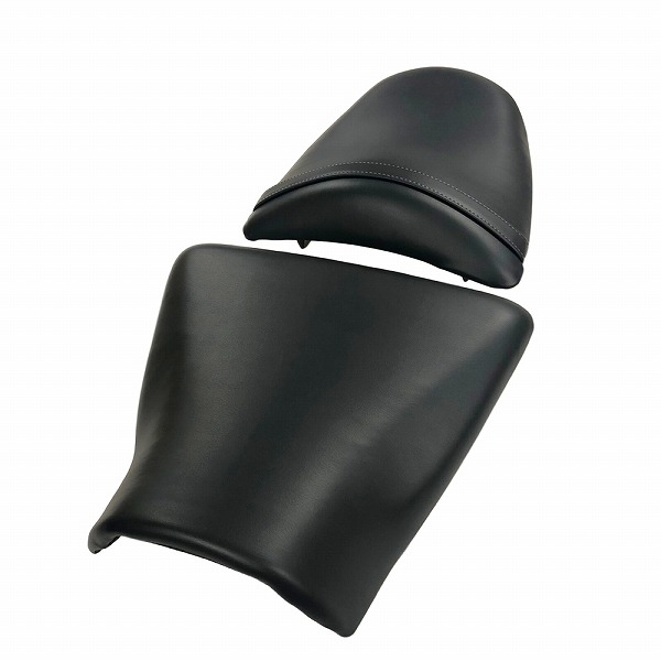 アルバ/ALBA 国産シートカバー 黒 張替タイプ 前後セット KCH5590-C10B36 カワサキ Z750 ZR750J 水冷 750cc 2004年〜2006年 2輪