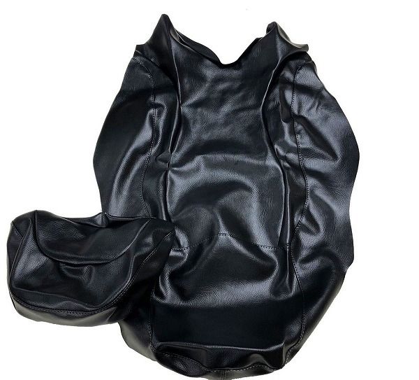 アルバ/ALBA 国産シートカバー 黒 張替タイプ バックレスト付 YCH2064-C10 ヤマハ マジェスティ 4HC 250cc 2輪の通販は 10,300円