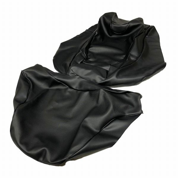 アルバ/ALBA 国産シートカバー 黒 張替タイプ 前後セット YCH2065-C10 ヤマハ マジェスティ250 5GM 250cc 2輪の通販は