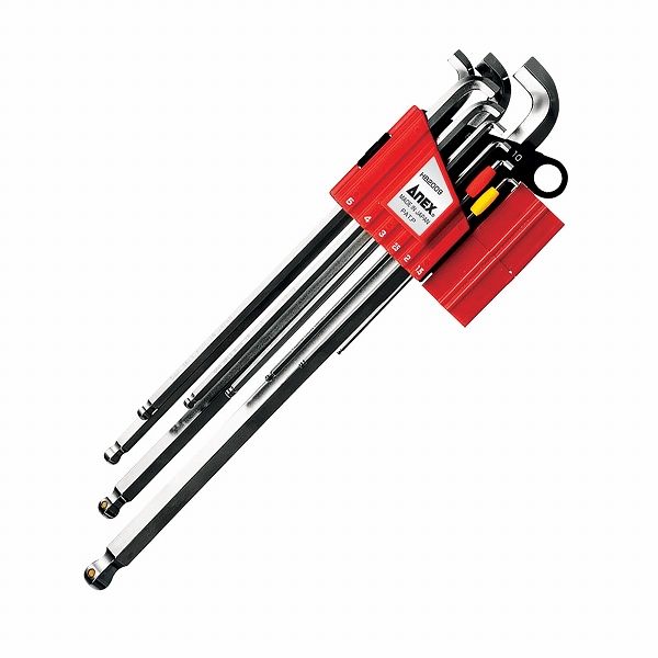 アネックス/ANEX スリムボールポイントレンチ マグキャッチ付 入数：1セット(9本) HB2009 7,443円