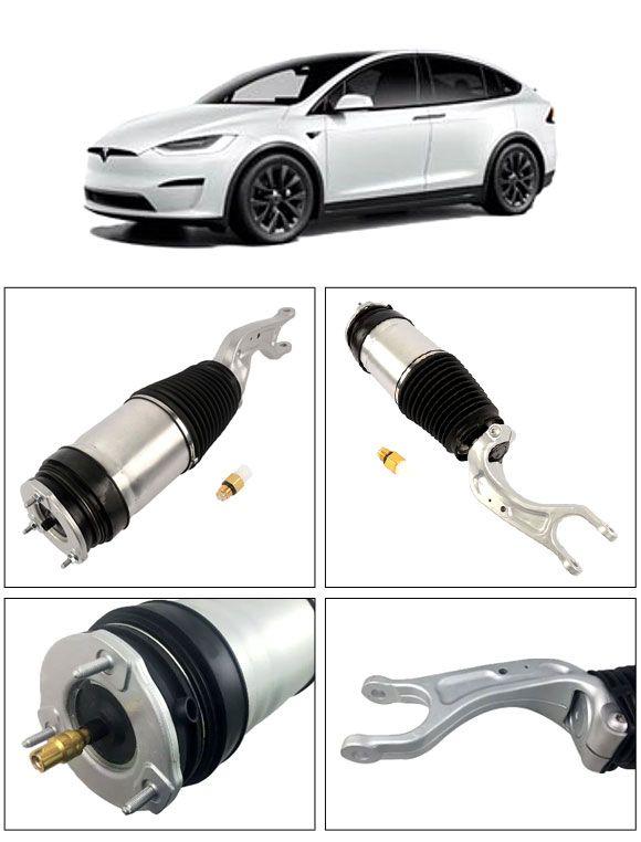 エアサスペンションストラット テスラ モデルX 75D/90D/100D 2015年〜2019年 左右共通 入数：1セット(2個) AP-4T2409_1