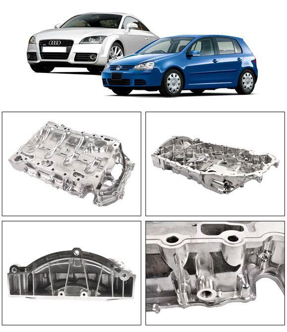 エンジンオイルパン アルミ合金製 アウディ/フォルクスワーゲン 汎用 TTクーペ Q3 ゴルフ など AP-4T2434の通販は