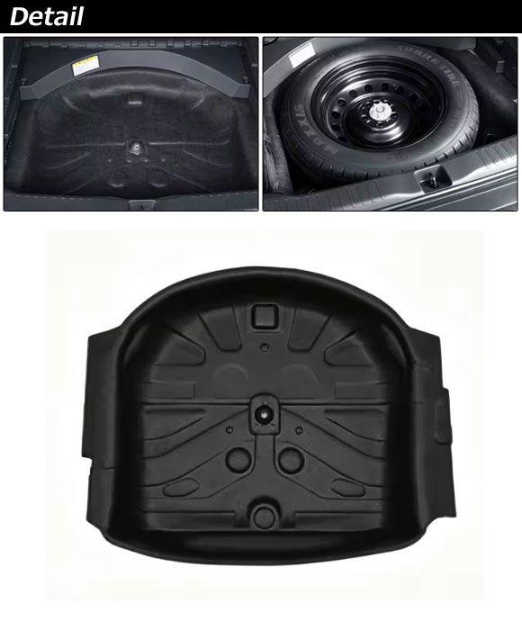 トランク防音マット トヨタ RAV4 60系 2025年12月〜 ブラック PET AP-IT4863_1