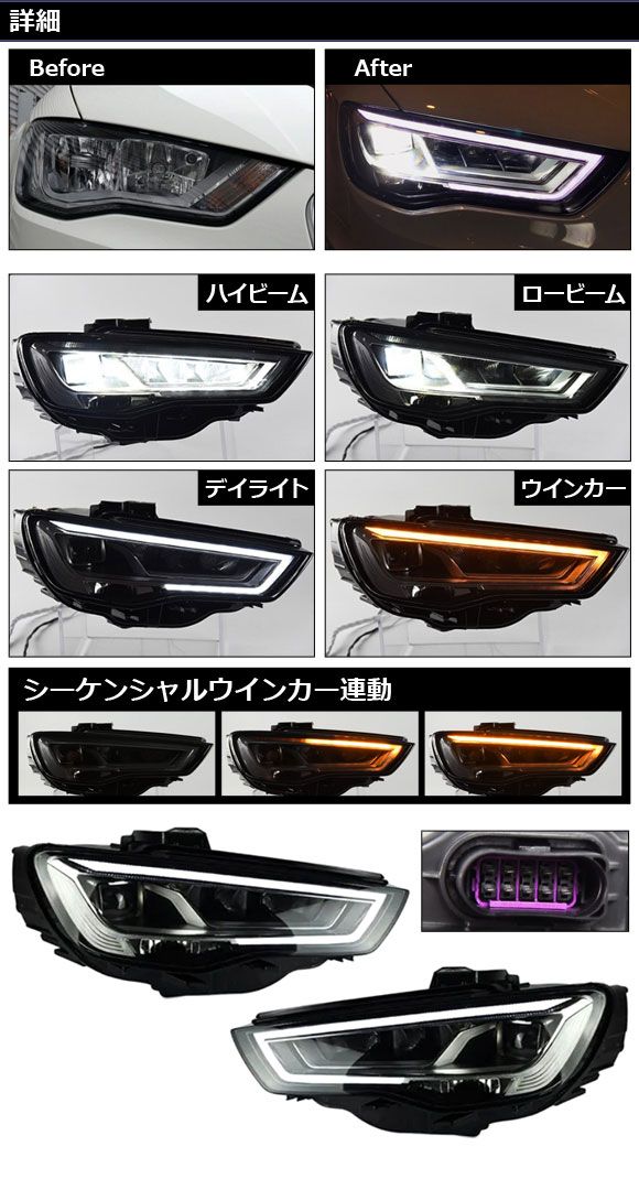 車*)様 トヨタ 左側用LEDヘッドライト 新車外し 美品】トヨタ ランドクルーザー250 VX 純正 LED ヘッド