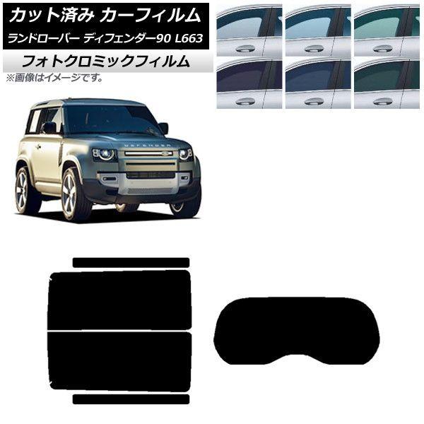 ※こちら専用商品です。ご注意ください カーフィルム ランドローバー ディフェンダー90 L663 3ドア 2020年