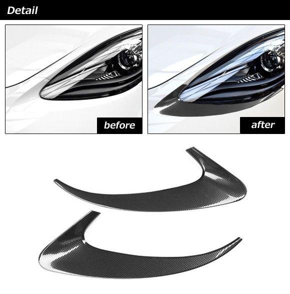 ヘッドライトアンダーガーニッシュ ポルシェ 718ボクスター 982 2016年02月〜 ブルー ステンレス製 入数：1セット(左右) AP-XT2321-BL ヘッドライトアンダーガーニッシュ ポルシェ 718ボクスター 982 2016年