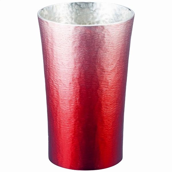 錫製タンブラー 赤 200mL 16-1-1NRD(1113-016)