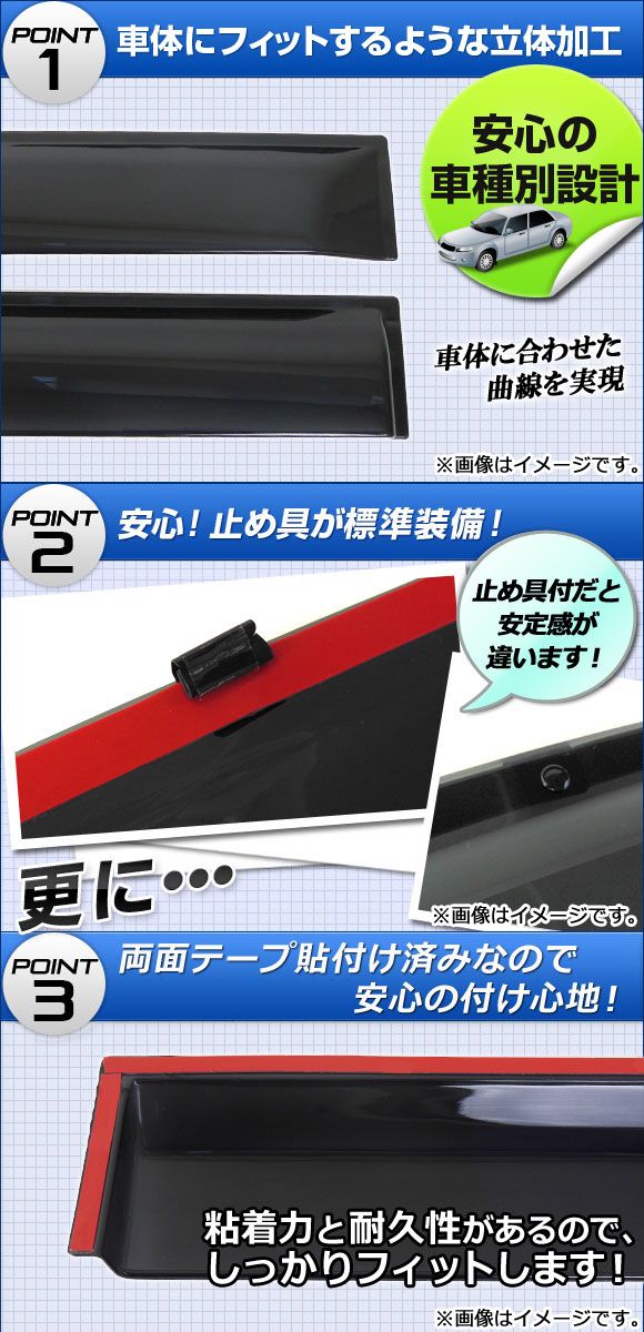 サイドバイザー トヨタ C-HR NGX50/ZYX10 2016年12月〜 APSVC255 入数:1セット(4個)の通販は サイドバイザー トヨタ C-HR NGX50/ZYX10 2016年12月〜 APSVC255 入数:1セット(4個)の通販は