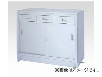 アズワン/AS ONE ステンレス保管庫（ステンレス戸） LDタイプ 9045 品番：1-8253-01