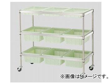 アズワン/AS ONE バスケットワゴン AS002-N04 品番：3-1524-04