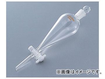 アズワン/AS ONE テフロン(R)プラグ付スキーブ型分液ロート 1000ml 品番:7-188-15 JAN:4571110707111の通販は