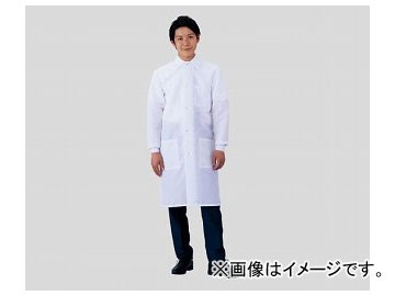アズワン/AS ONE 撥水静電ラボウェア 白 DL170BJ W サイズ:XS,S,M,L,XLの通販は