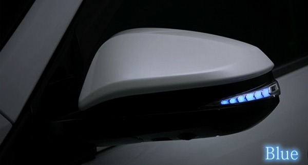 AVEST VerticalArrow ドアミラーウインカー クローム×ブルーLED AV-015-B トヨタ ノア ZRR/ZWR8＃ 2014年01月〜の通販は外装