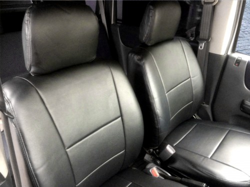 アズール/Azur フロントシートカバー ホンダ バモス HM1/HM2 2001年09月〜2012年05月 AZ03R04の通販は