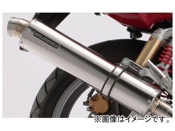 2輪 ビームス BMS-R スリップオン R-EVO ステンレスポリッシュ JMCA TYPE D110-53-P6J φ100 ホンダ  ホーネット250 BA-MC31｜au PAY マーケット