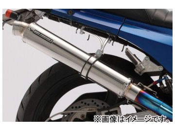 2輪 ビームス BMS-R ステンフルエキ R-EVO チタン ロング ポリッシュ RACING TYPE D402-53-SDS JAN：4582285332220 φ89 カワサキ GPZ900