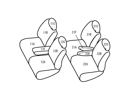 ベレッツァ アブソルート シートカバー ホンダ N-BOXカスタム JF3/JF4 2017年09月〜 H139-B