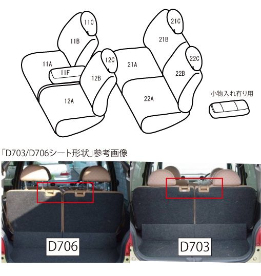 ベレッツァ プレミアム シートカバー ダイハツ ムーヴラテ L550S L560S 2007年06月〜2009年03月 パンチング PVC 選べる9カラー D706_7