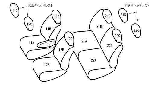 ベレッツァ ヴィンテージスタイル シートカバー ホンダ ライフ ライフダンク JB1 JB2 JB3 JB4 チェスターフィールド 選べる7カラー H001_8