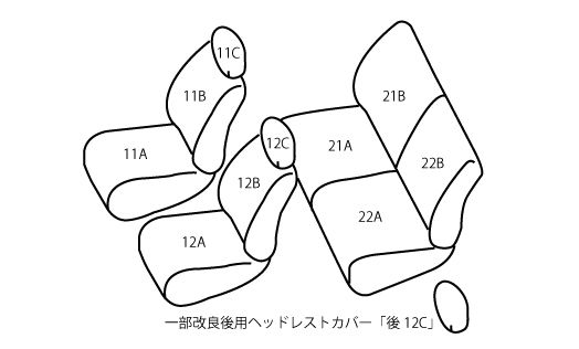 ベレッツァ プレミアム シートカバー ホンダ N-VAN JJ1 JJ2 2018年07月〜 ダイヤブロック PVC 選べる9カラー H144_7