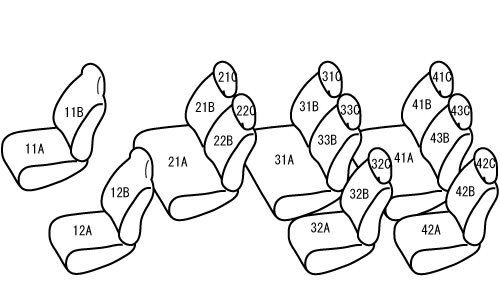 ベレッツァ ヴィンテージスタイル シートカバー トヨタ ハイエースワゴン TRH214 TRH219 2012年05月〜2017年11月 チェスターフィールド 選べる7カラー T312