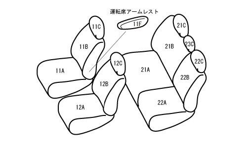 ベレッツァ プレミアム シートカバー トヨタ カローラルミオン NZE151N 2007年10月〜2009年12月 ナチュラルギャザー PVC＆スエードタイプ 選べる6カラー T358