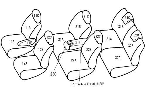 ベレッツァ ヴィンテージスタイル シートカバー トヨタ アイシス ANM10G ANM15G ANM10W ANM15W ZNM10G ZNM10W チェスターフィールド 選べる7カラー T378_8