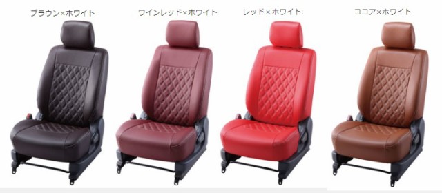 紫③ ベレッツァ ワイルドステッチ シートカバー トヨタ ヴァンガード ACA33W/GSA33W 2007年08月〜2008年08月 ステッチ変更  カラー1 T308