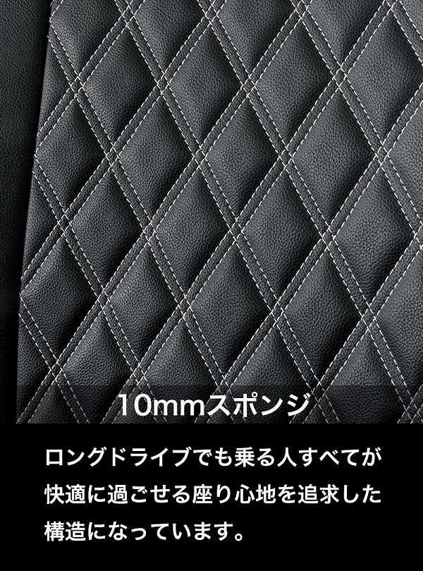 ベレッツァ ワイルドステッチ シートカバー トヨタ スバル ダイハツ ピクシスバン サンバーバン ハイゼットカーゴ 321系 331系 ベースカラー D7006