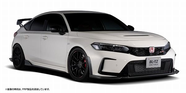 ブリッツ/BLITZ エアロスピードRコンセプト フロントリップスポイラー ホンダ シビックタイプR FL5 K20C 2022年09月〜 未塗装 カーボン(CFRP) 60461_2
