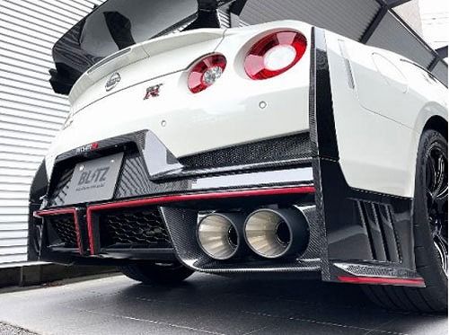 ブリッツ/BLITZ NUR-SPEC FINISHER マフラーカッター 日産 GT-R R35 VR38DETT 2007年12月〜 マットブラック 63207の通販は 238,892円